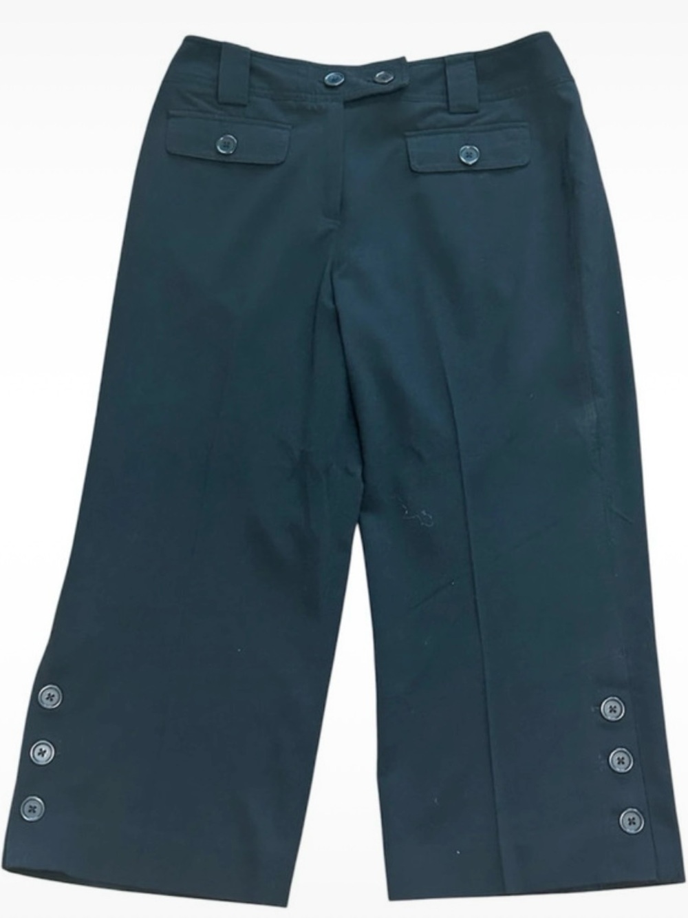 Dress barn wide leg capri pants size 8